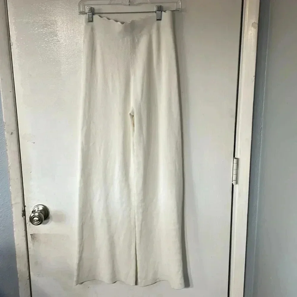 Hours of Harlow 1960 knit wide leg pants - Picture 6 of 7
